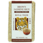 Royal Tiger Brown Jasmine Rice 1 kg