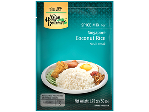 Asian Home Gourmet Singapore Coconut Rice Mix 50 g