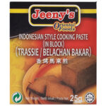 Jeeny’s Trassie Fried Shrimp Paste Block 25 g