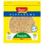 Swad Papadums Punjabi black pepper 200 g