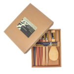 Chopsticks & Wooden Rice Spoon Set B