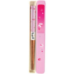 Chopsticks in box – Pink