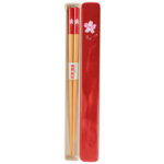Chopsticks in box – Red