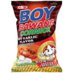 Boy Bawang Corn snacks Garlic extra hot 100 g