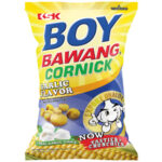 Boy Bawang Garlic-flavored corn snacks 100 g