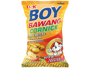 Boy Bawang Corn snacks Chili & Cheese 100 g