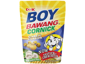 Boy Bawang Corn Snacks Garlic Flavor 500 g