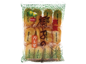 Bin Bin Rice Crackers with coconut flavor 150 g