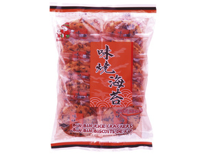 Bin Bin Rice crackers with spicy seaweed flavor 135 g