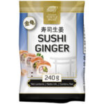 Golden Turtle Sushi ginger white 240 g