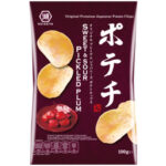 Koikeya Chips with sweet & sour plum flavour 100 g