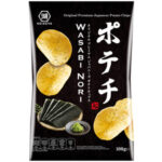 Koikeya Chips with Wasabi Flavor 100 g