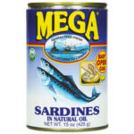 Mega Sardines in Oil 425 g