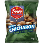 Pinoy Kitchen Crunchy Chicharon chips Salt & Vinegar 50 g