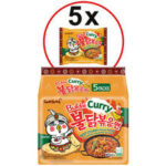 Instant Noodles Spicy Chicken Curry Flavor (5-pack)