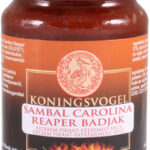 Koningsvogel Sambal Carolina Reaper Badjak 200 g
